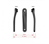 Coppia Pedivelle E-Bike 165mm Alluminio Anodizzato Quadro Yamaha PW Shimano