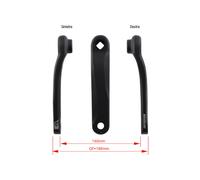 COPPIA PEDIVELLE E-BIKE 165mm CK 745/JIS FSA