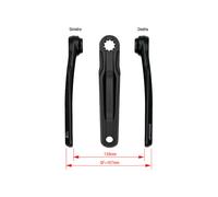 COPPIA PEDIVELLE E-BIKE 165mm CK 762/IS FSA