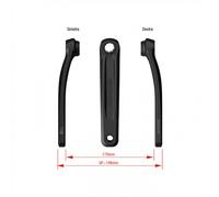 Coppia Pedivelle E-bike 175mm Alluminio Nero Anodizzato Bosch Gen3 BNI