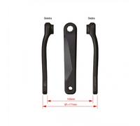 Guarnitura FSA CK-220, 165mm nero