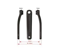 Fsa Ck-320/is Bosch Gen4 Isis E-bike Crank Nero 160 mm Black