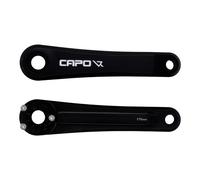 COPPIA PEDIVELLE LEONARDI RACING CAPO 3 NERO ALLUMINIO ERGAL 7075 CNC 170MM MTB