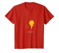 Coppia Perfetta per Gli Amanti del Ketchup e del condimento alla Senape Maglietta, Bambini, Rosso, 12 Anni