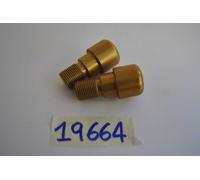 Coppia pesi manubrio Ø 13mm lunghezza 55mm Handlebar weight SEGNI STOCCAGGIO