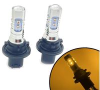 Coppia PH24WY Canbus LED Indicatore Direzione Lampadine Ambra per Skoda Superb