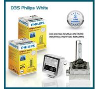 COPPIA Philips D3S Lampade Xenon Hid 35W Bianco Anabbaglianti AUDI BMW SEAT