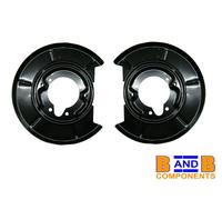 COPPIA PIASTRE FRENO A DISCO POSTERIORI BMW E30 E36 COMPACT Z3 A1129