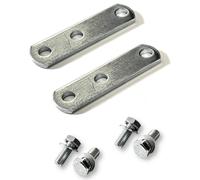 Coppia Piastrine Ad Un Foro Per Parabrezza o Specchietto Vespa 50 L N R SPECIAL