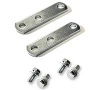 Coppia piastrine mono foro per prabrezza o specchietto Piaggio Vespa 50 90 L N R SPECIAL 125 ET3 Primavera/PX PE 125 150 200