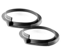Coppia Piattelli reggimolla Anteriori D + S Superiore per BMW 3 E90 E91 E92 Man.