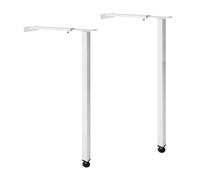 Coppia piedini regolabili per lavatoi a canale cm 60 -DH