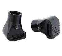 COPPIA PIEDINI SCARPETTE ALLUMINIO NERE VESPA PK 50 125 XL S FL HP