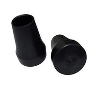 COPPIA PIEDINI SCARPETTE CAVALLETTO IN GOMMA NERI COMPATIBILE CON VESPA PX PE 125 CON FONDELLO ANNEGATO