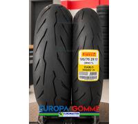 COPPIA PIRELLI 120/70 ZR17 + 180/55 ZR17 73W DIABLO ROSSO IV 4 GOMME DOT 2026/25