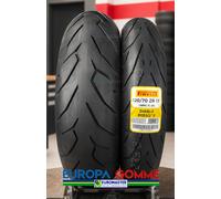 COPPIA PIRELLI 120/70 ZR17 + 190/50 ZR17 73W DIABLO ROSSO II 2 GOMME DOT 2026/25
