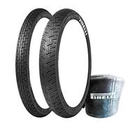 Coppia Pirelli City Demon 3.00-18 3.50-18 2 camere d'aria MA MB 18 250 1981-89