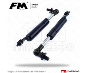 COPPIA PISTONCINI AMMORTIZZATORI ALZA SELLA YAMAHA T-MAX TMAX 500 530 2008 2019