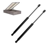 Coppia Pistone Molla Gas per Meccanismo Sollevamento Letto Contenitore - Interasse 415 mm - 600/800/1000 Newton - Attacco RAPIDO (Forza Selezionata: 600 Newton)