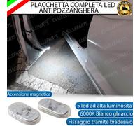 COPPIA PLACCHETTE LED ANTI POZZANGHERA PER KIA OPTIMA 6000K BIANCO