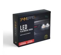 COPPIA PLAFONIERA A LED LUCI TARGA 18 LED ALFA GIULIETTA 6000K
