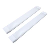 Coppia Plafoniera LED Soffitto 120 cm Luce Fredda 72W Barra Lineare