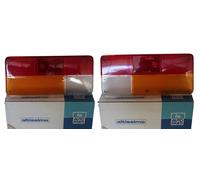 COPPIA PLASTICA FANALINO POSTERIORE DX + SX PER ALFA ROMEO ALFETTA ALTISSIMO