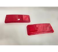 Coppia Plastiche Fanale Post. FIAT 127 1 SERIE ARIC Parte Rossa
