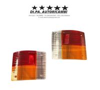 COPPIA PLASTICHE FANALE POSTERIORE DX+SX AUTOBIANCHI A112 ABARTH 3a SERIE
