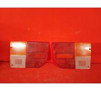COPPIA PLASTICHE FANALI FAI POSTERIORI FIAT 128 LEART NUOVI CON RETROMARCIA
