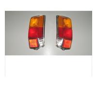 COPPIA PLASTICHE FANALI POSTERIORI DISEGNO STARS FIAT 500 F L R