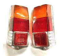 Coppia plastiche fanali posteriori mod. liscio per FIAT 500 F L R ALTA QUALITA'