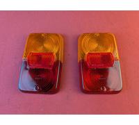 Coppia plastiche fanalini fanali posteriori Fiat 127 MORETTI