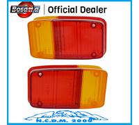 COPPIA PLASTICHE FRECCE POSTERIORI BOSATTA PIAGGIO APE MP 500