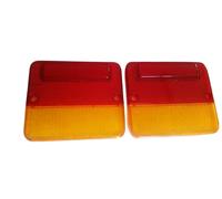 COPPIA PLASTICHE POSTERIORI ROSSO-ARANCIO APE CAR APE POKER APE 50