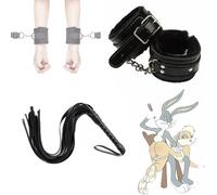 Coppia Play Hand Harness Straps Yoga Strips con fruste in pelle