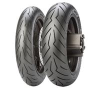 COPPIA PNEUMATCI PIRELLI DIABLO ROSSO SCOOTER GILERA NEXUS 500 DAL 2004