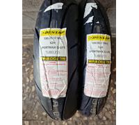 Coppia pneumatici 100/80-17 52H e 130/70-17 62H DUNLOP SPORTMAX Q-LITE DOT24/25