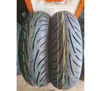 Coppia Pneumatici 120/70-13 53P 140/60-13 63P MITAS TOURING FORCE DOT2024