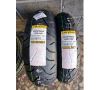 Coppia Pneumatici 120/70 R15 56H 160/60 R15 67H DUNLOP GPR100 DOT2023/2024