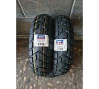 Coppia Pneumatici 120/90-10 56J e 130/90-10 61J Mitas MC17 DOT2025