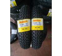 Coppia Pneumatici 3.00-10 42J PIRELLI SC30 DOT2024 per VESPA SPECIAL 50