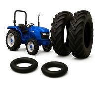 Coppia Pneumatici Copertoni UNION 4 00 10 4PR +camere d'aria APE mp500 e APE 175