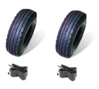 Coppia Pneumatici CST 4.80-8 70M 6PR CARICO + Camere d'aria Rimorchio Carello