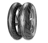 COPPIA PNEUMATICI METZELER SPORTEC M5 INTERACT 120/70ZR17M/C (58W) TL - 180/55ZR17M/C (73W) TL