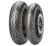 COPPIA PNEUMATICI PIRELLI DIABLO ROSSO SCOOTER 120/70R12 + 130/70R12 REINF
