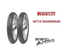 COPPIA PNEUMATICI PIRELLI MT15 MANDRAKE 90/80-16 110/80-14 PER LIBERTY SPORT 150