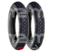 COPPIA PNEUMATICO 3.50-10 59J TIPO MICHELIN S83 PER PIAGGIO VESPA 150 Sprint Vel