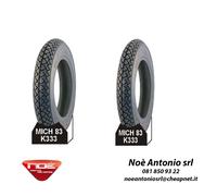 coppia PNEUMATICO 3 50 10 vespa CON CAMERA D'ARIA KENDA MICH 83 51J COD 4104