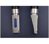 Coppia Poggiapiedi Anteriore Alu-Blu 77mm DUCATI MONSTER 400 M400 2004-2007